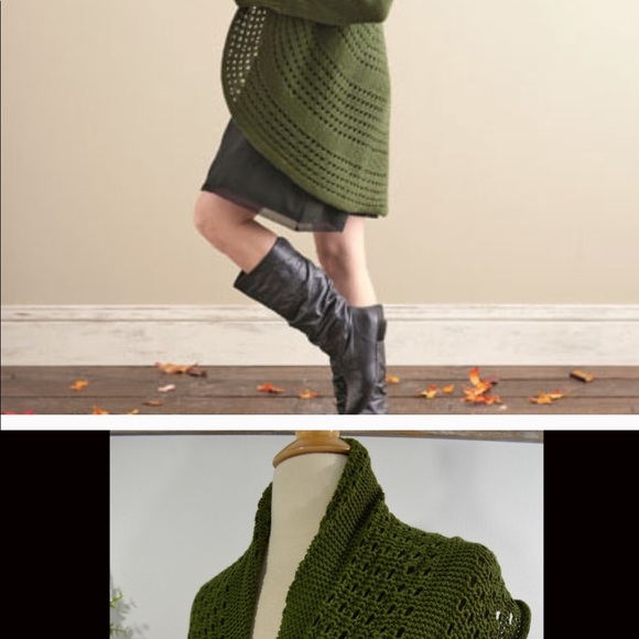 ISO *In Search Of*!! Gaiam Pointelle Knit Sweater - Picture 2 of 5